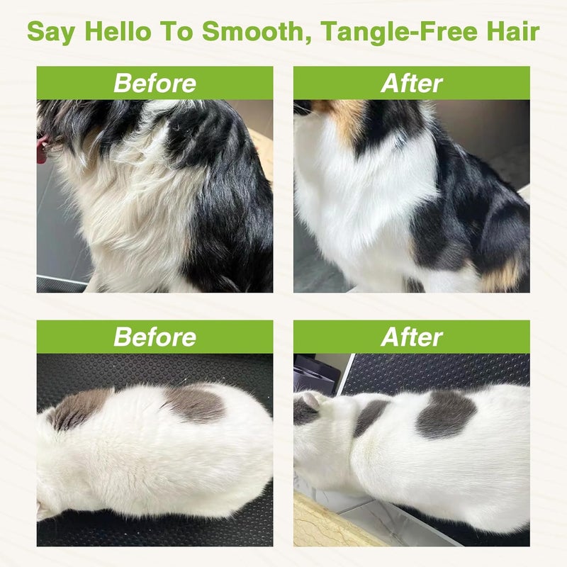 ulroyda Pet Fur Care Oil – Fragrance-Free Leave-in Conditioner with Coconut & Jojoba Oils, Detangles & Reduces Shedding, Adds Shine & Softness for Dogs & Cats, 1.7 fl oz - Image 2